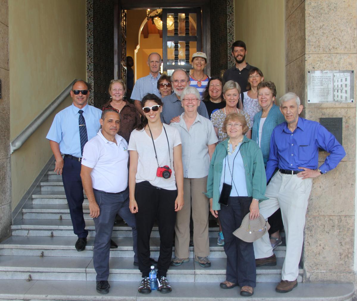 Cuba tour group photo