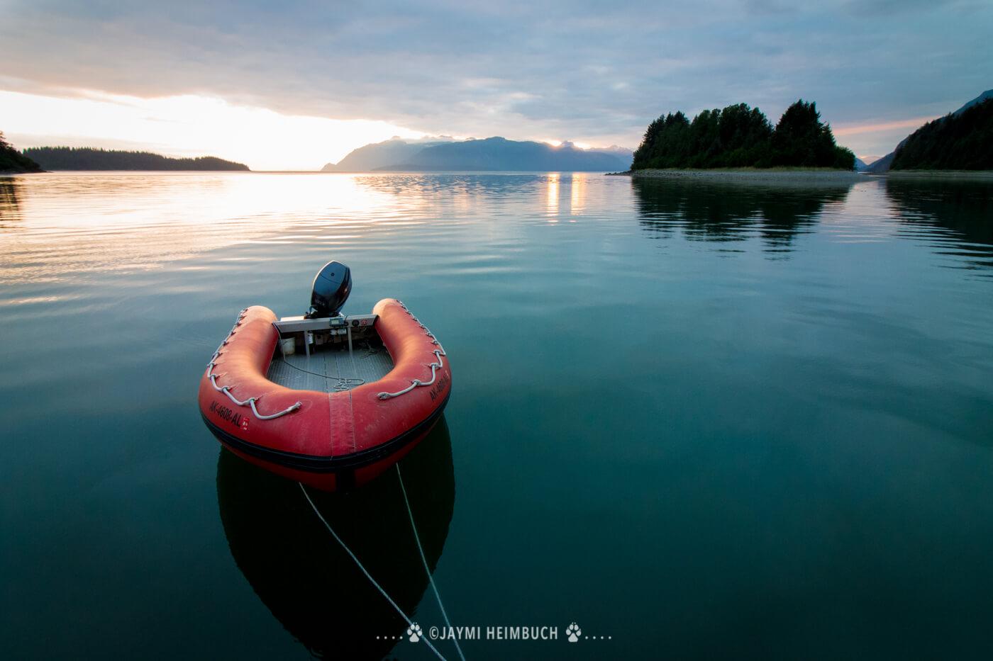 One of many scenic anchorages throughout the trip. © Jaymi Heimbuch