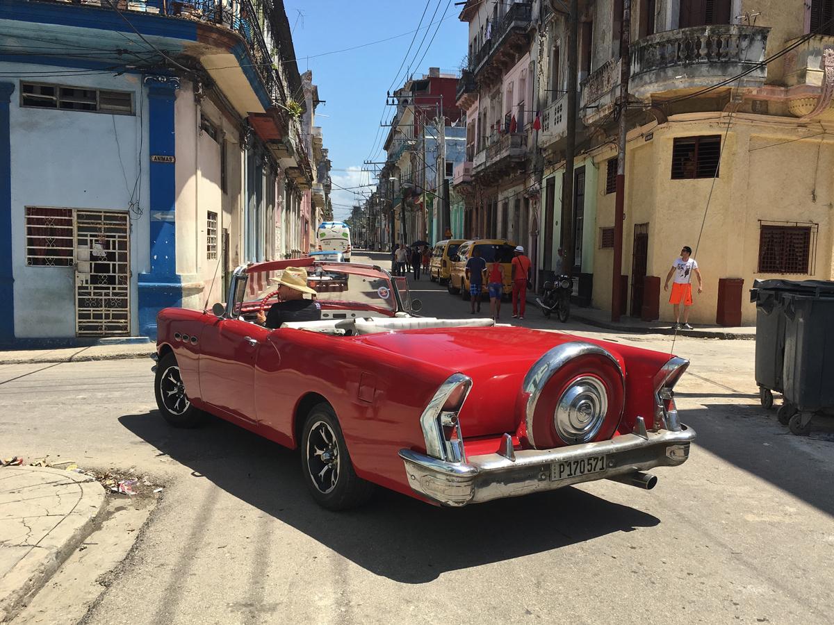 classic car in old Havana Cuba