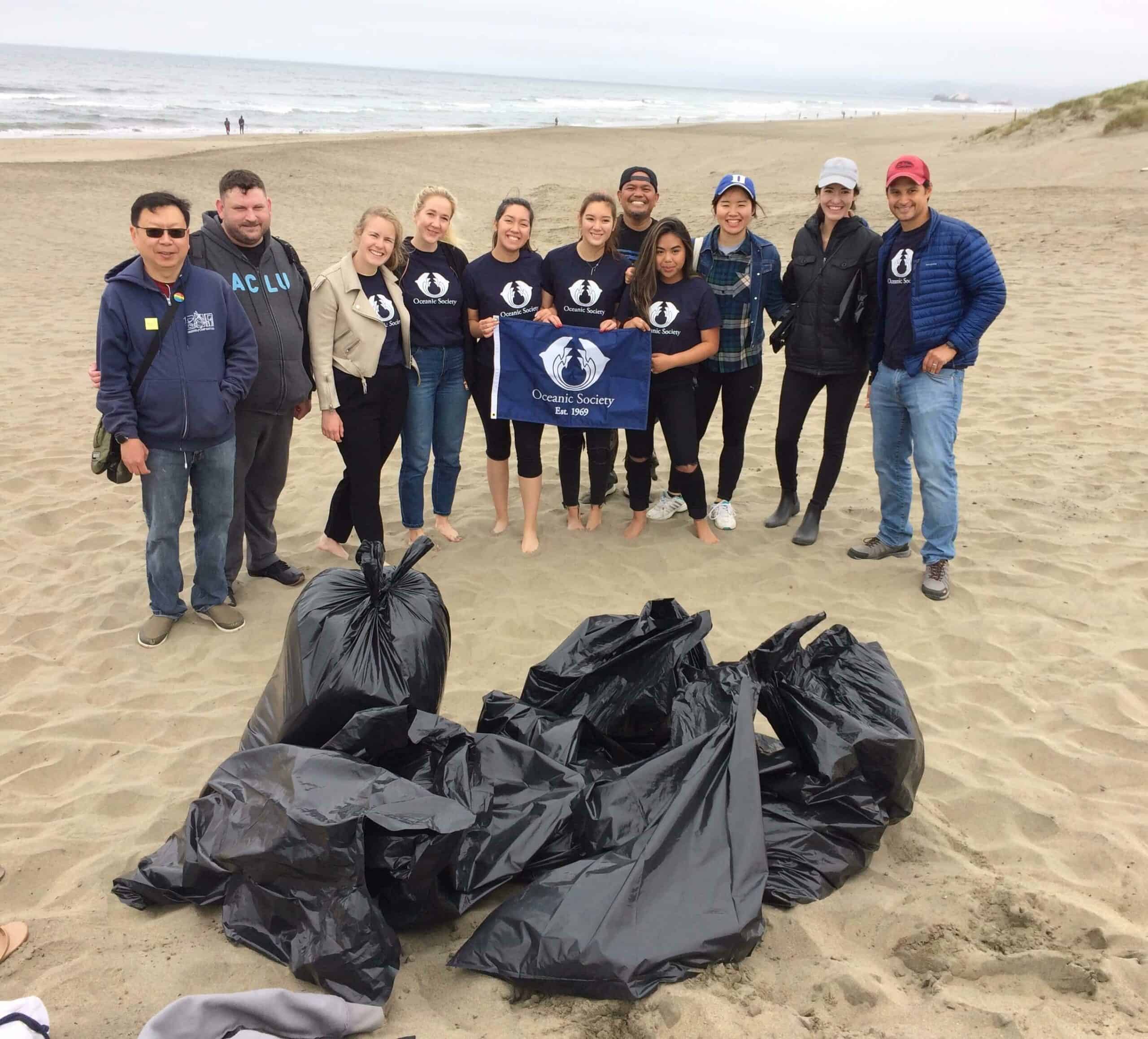 plastic pollution clean up california