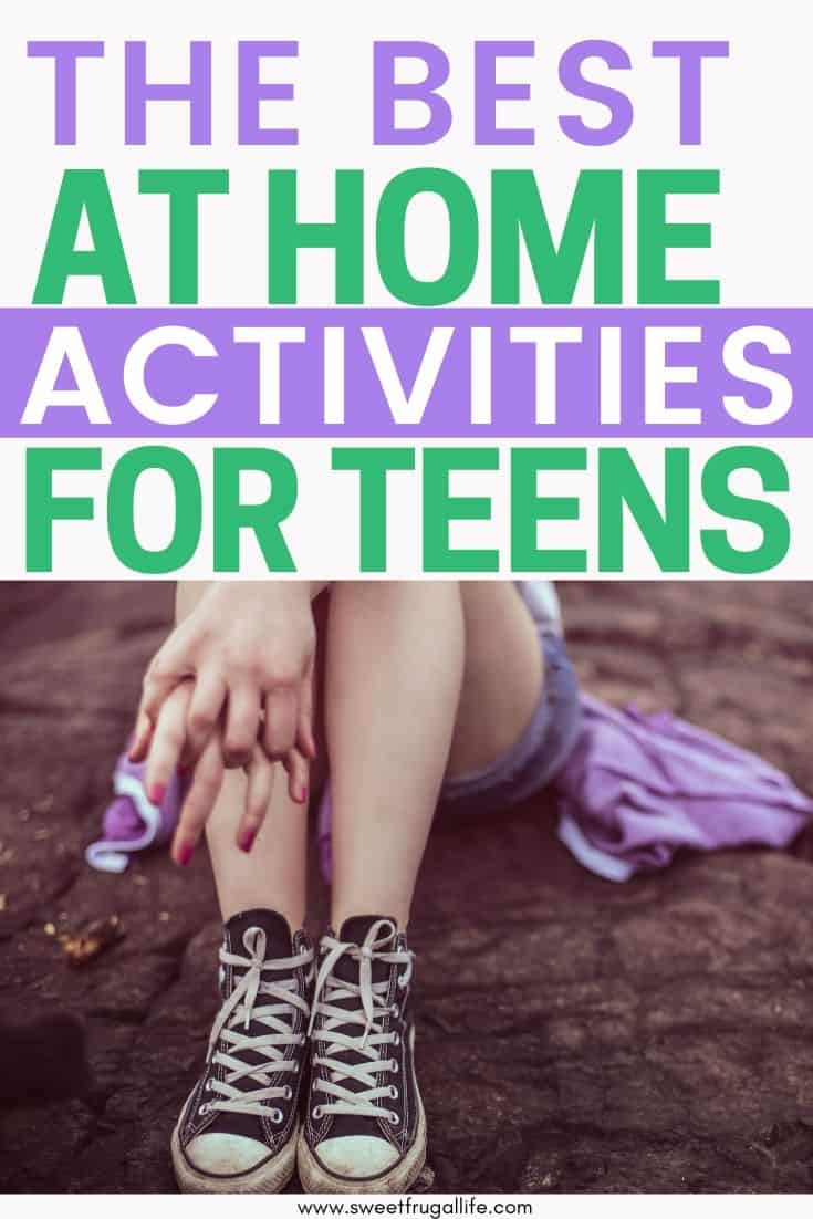 at home activities for teens