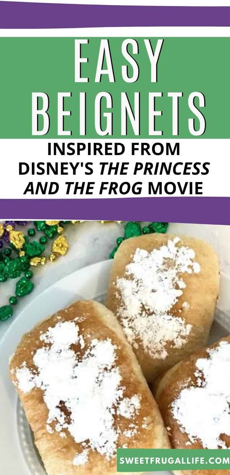 how to make tianas beignets - beignet recipe from princess and the frog