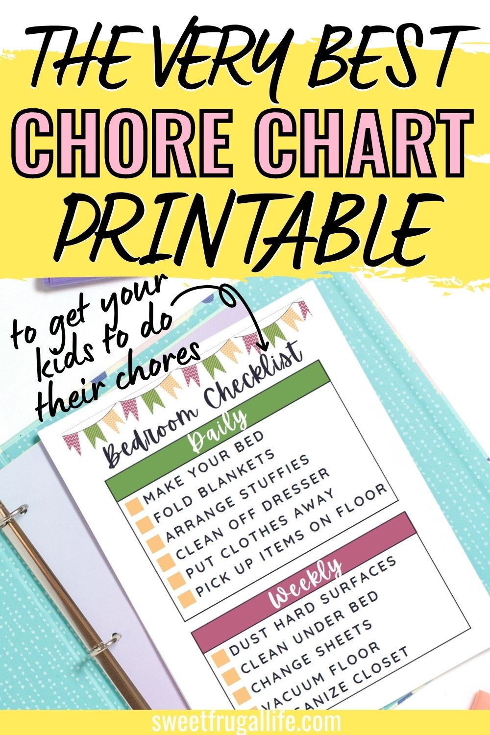 best chore chart for kids - how to get kids to help around the house