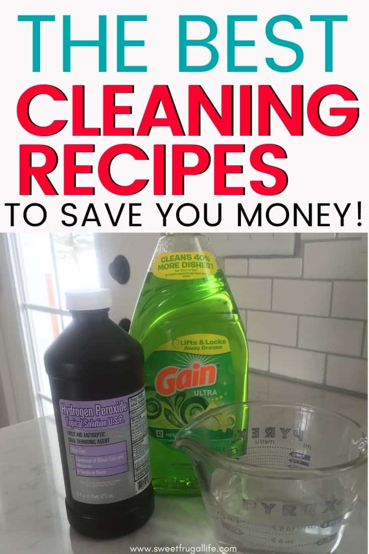 best recipes for homemade cleaners