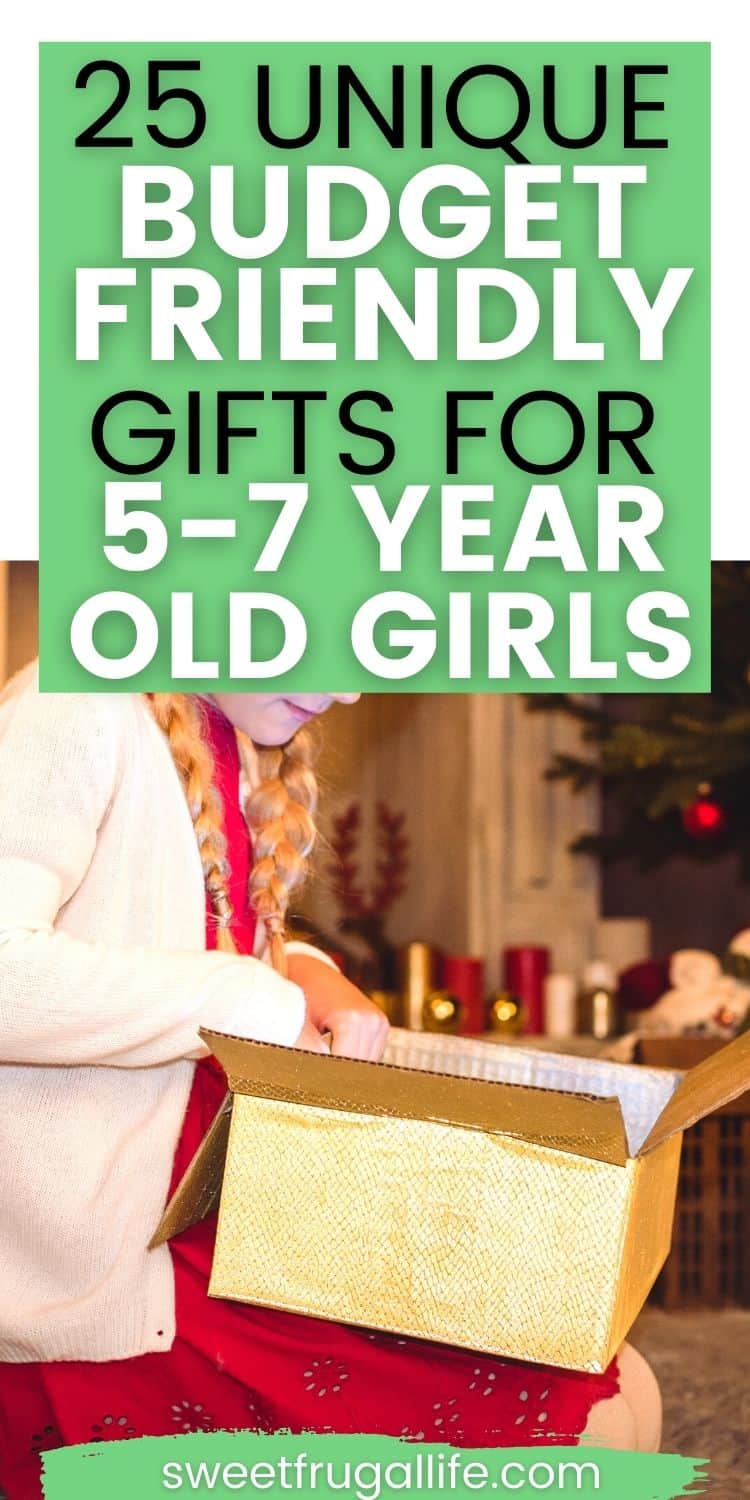 budget friendly gifts for 7 year old girls - cheap gift ideas for girls