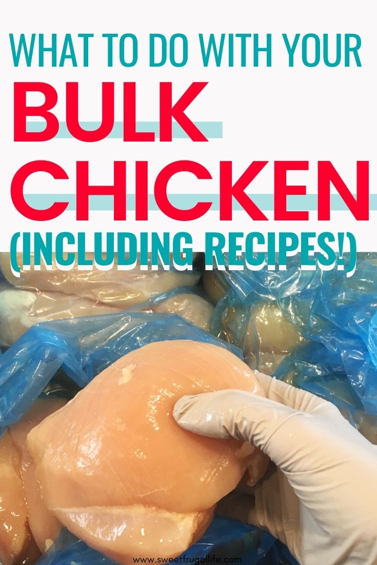 how to freeze bulk chicken - chicken freezer recipes