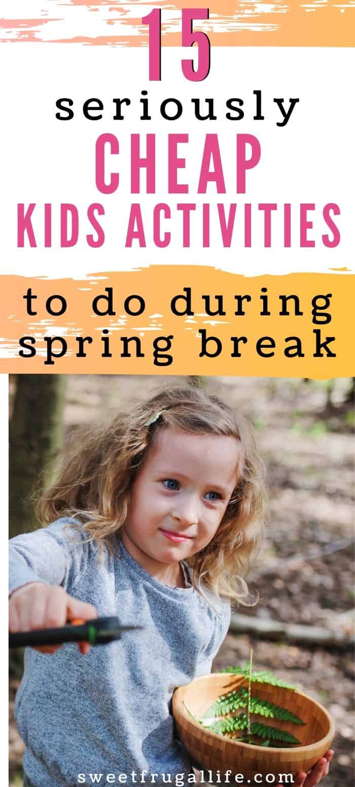 fun activities to do at home during spring break