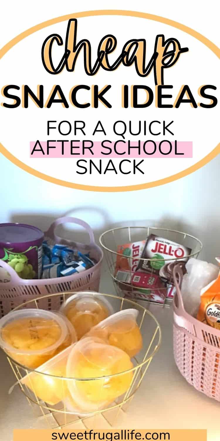 after school snack ideas - cheap snacks for kids