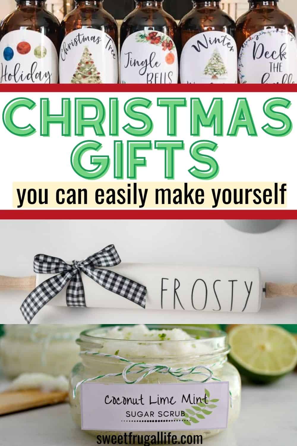 christmas gifts make yourself - DIY gifts for everyone