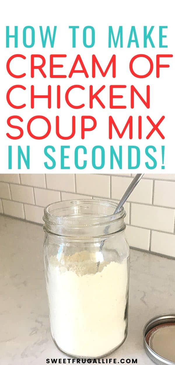 how to make cream of chicken soup mix 