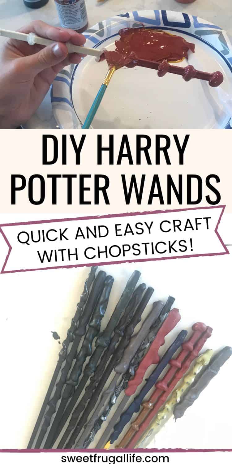 how to make harry potter wand - cheap homemade wand tutorial