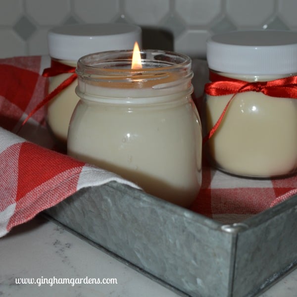 DIY Scented Homemade Candles