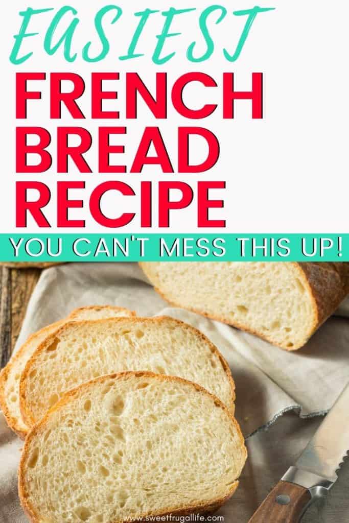 easy french bread recipe