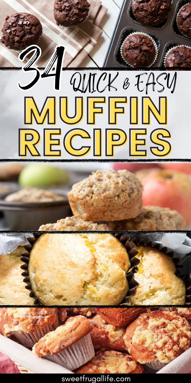 easy muffin recipes - quick to fix muffin recipes