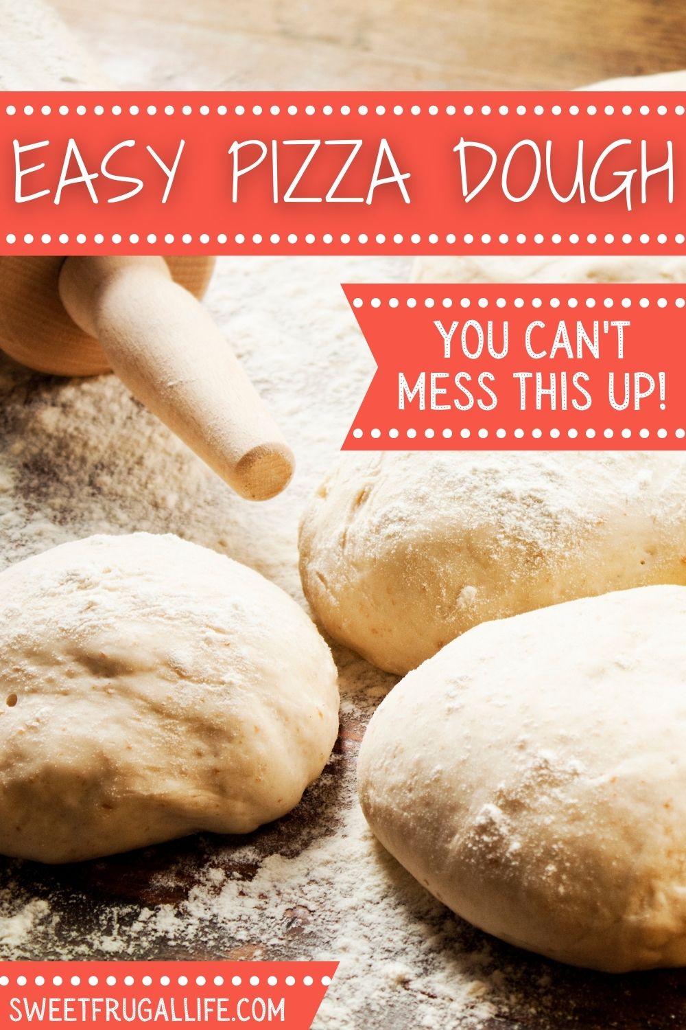 easy pizza dough recipe - how to make homemade pizza