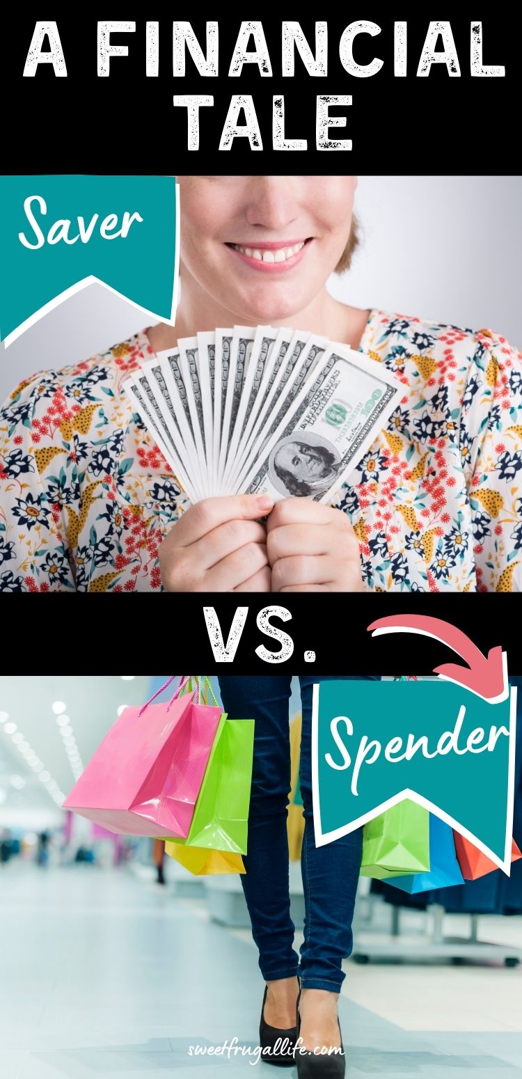 a saver vs. spender - saving money is important