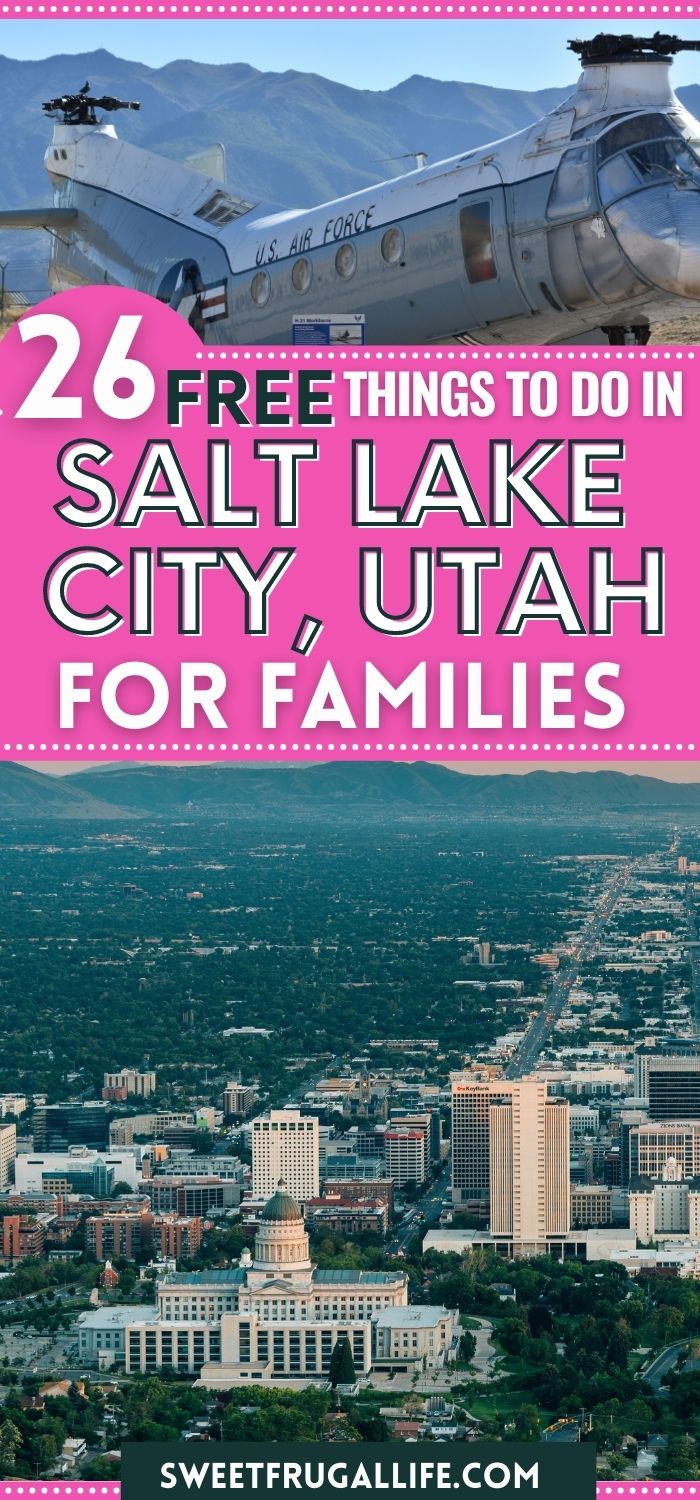 free salt lake city activities - what to do for free in SLC Utah