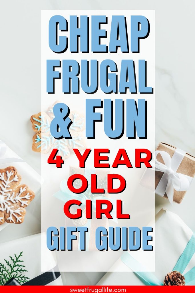 gift ideas for 4 year old girls under $25