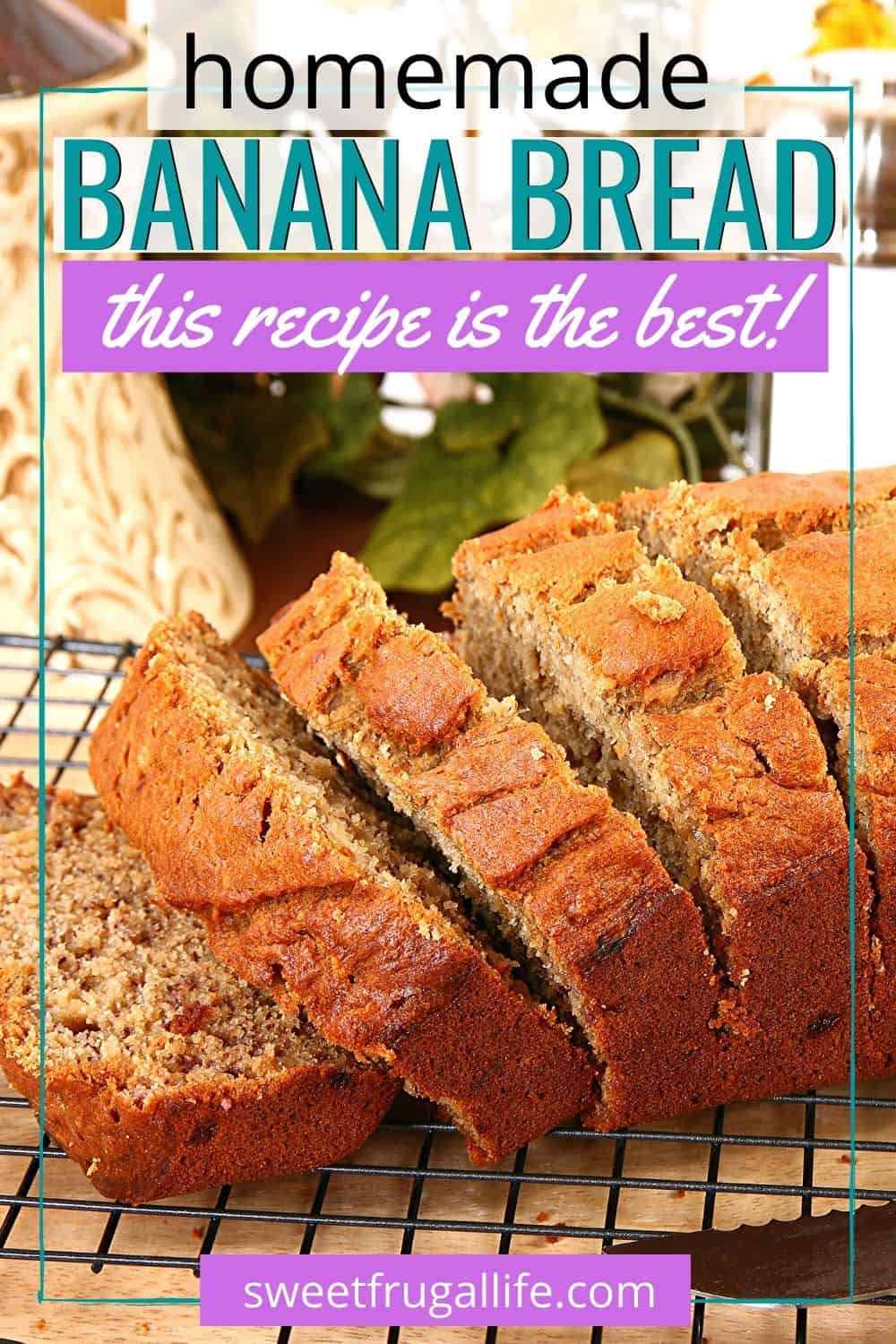 homemade banana bread recipe