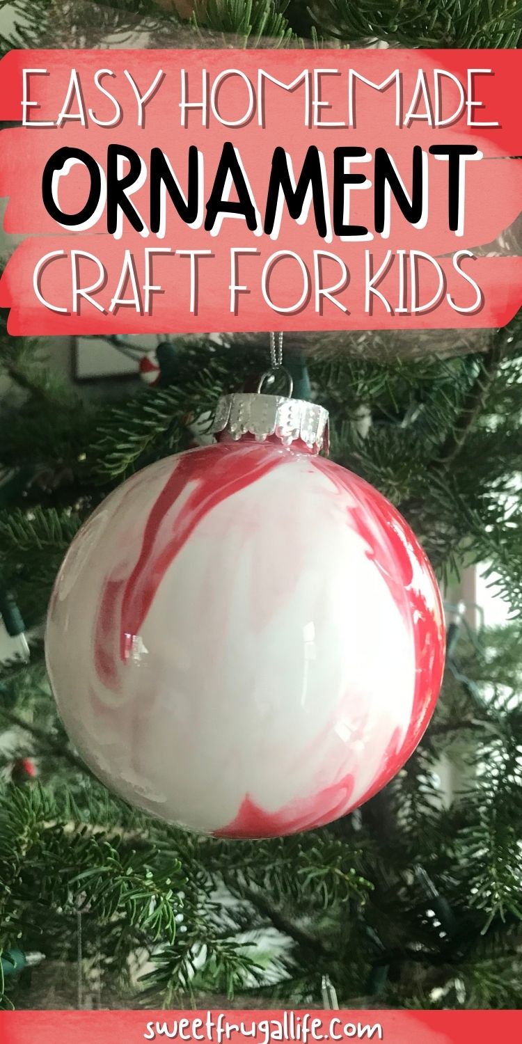 homemade christmas ornament for kids -christmas craft idea for kids