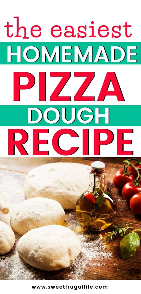 Homemade pizza dough recipe - make your own easy pizza