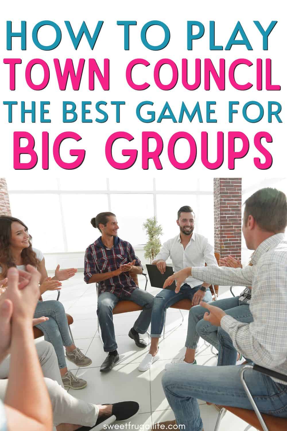 how to play town council group game