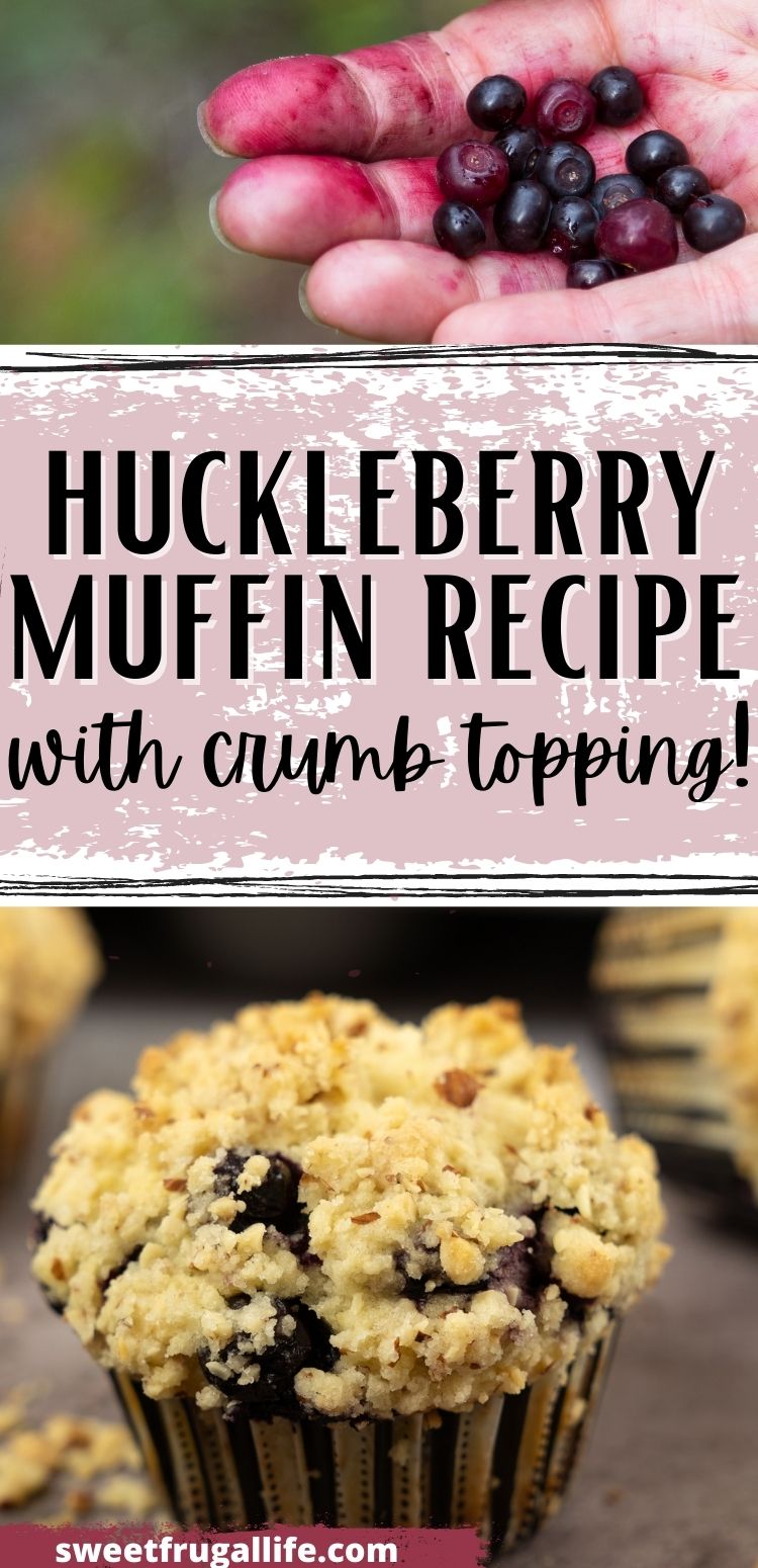 huckleberry muffin recipe with crumb topping - what to do with huckleberries