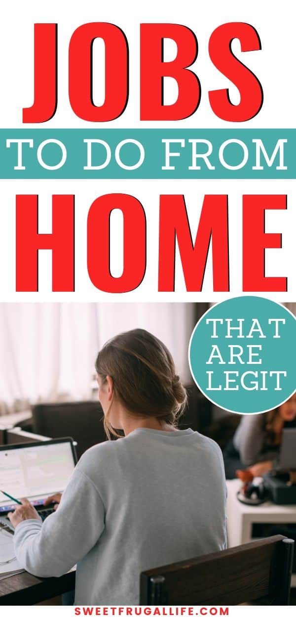 jobs to do from home