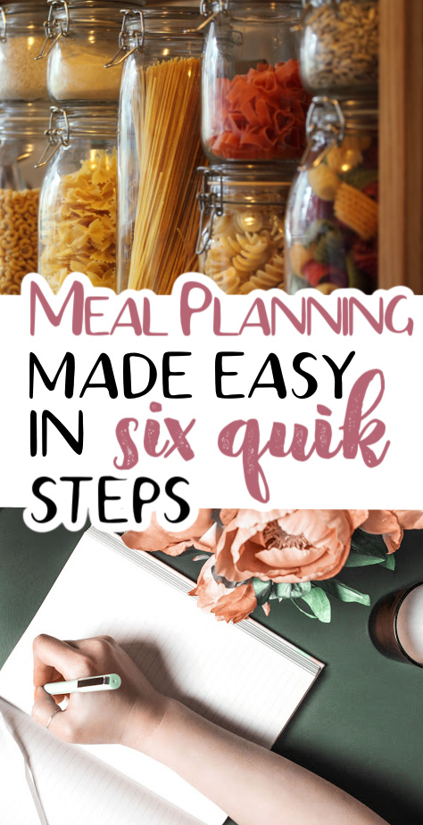 meal planning made easy - how to save money with a meal plan