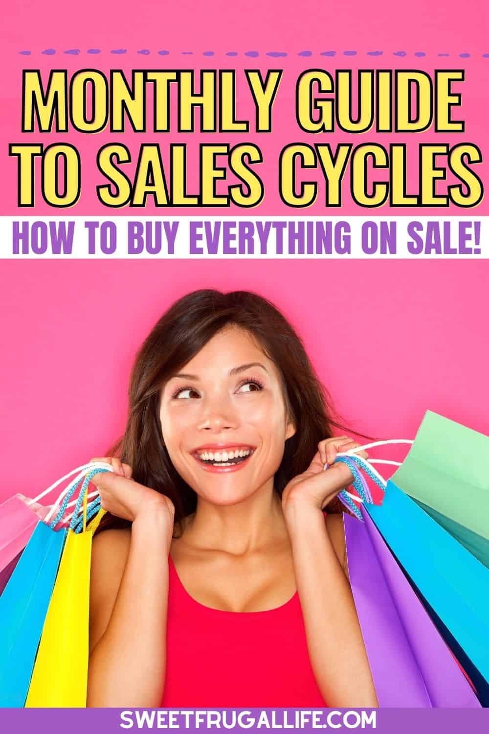 month to month sales cycles - when do things go on sale