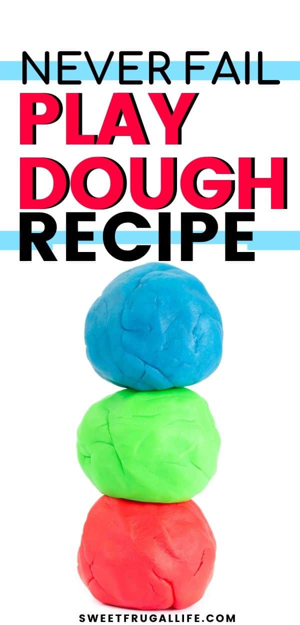 easy play dough recipe - fun indoor activity for kids