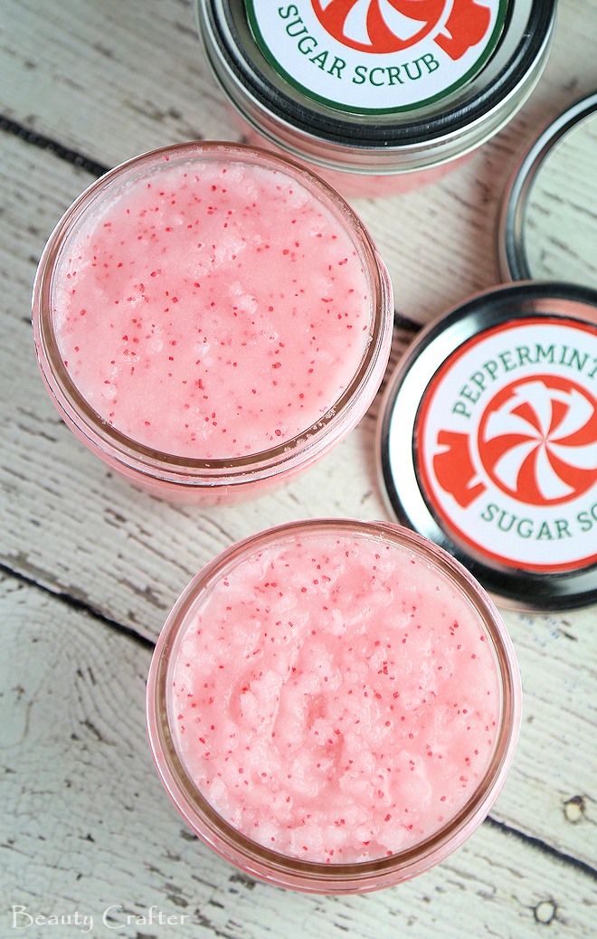 Peppermint Sugar Scrub Recipe