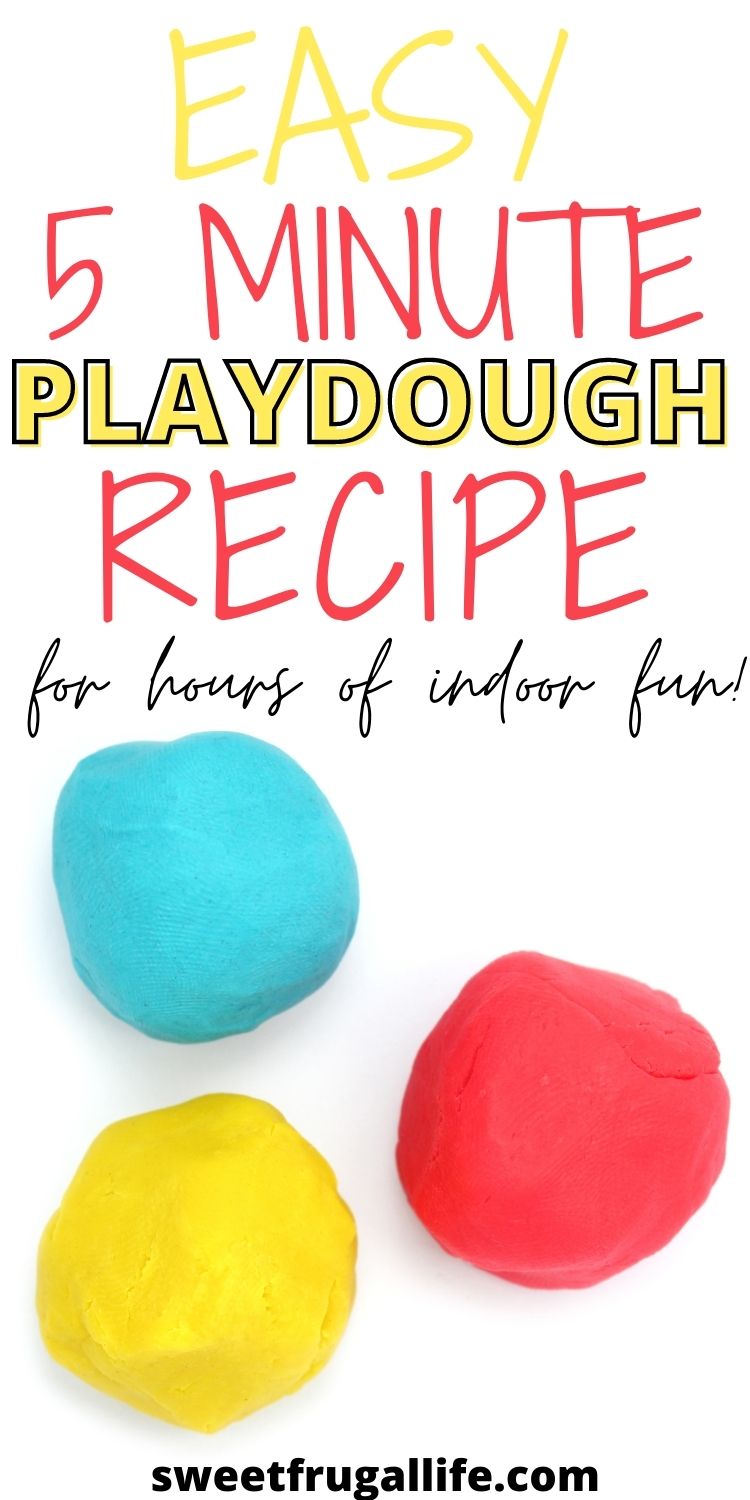 play dough recipe from scratch - how to make homemade playdough