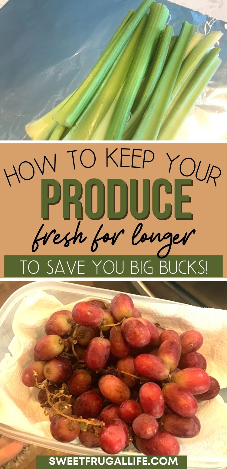 how to prevent produce from going bad quickly - saving money on food