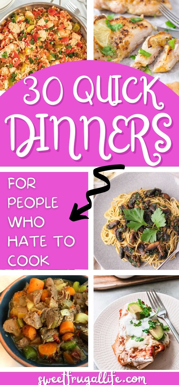 budget friendly dinner ideas - easy recipes for families