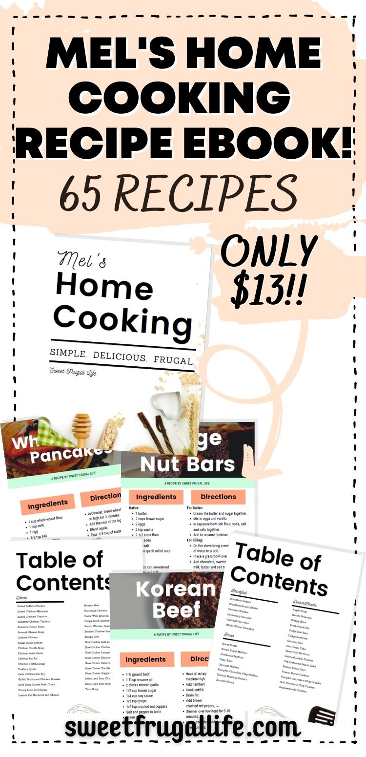 mel's home cooking recipe ebook - ecookbook