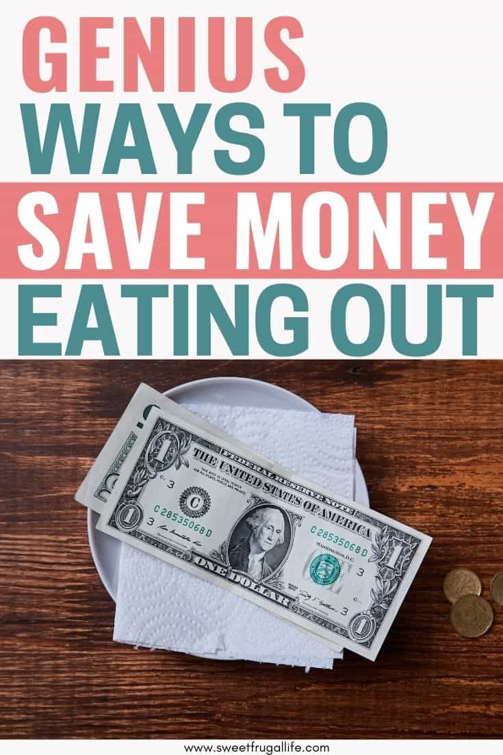 save money eating out -spend less on food