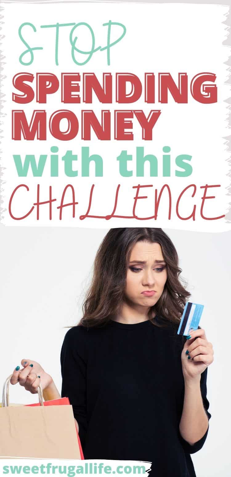 stop spending money - no spend challenge tips