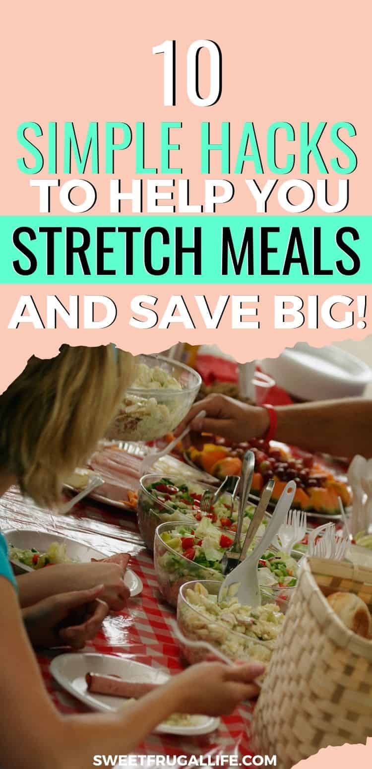 Stretch food to last longer - how to save money on groceries