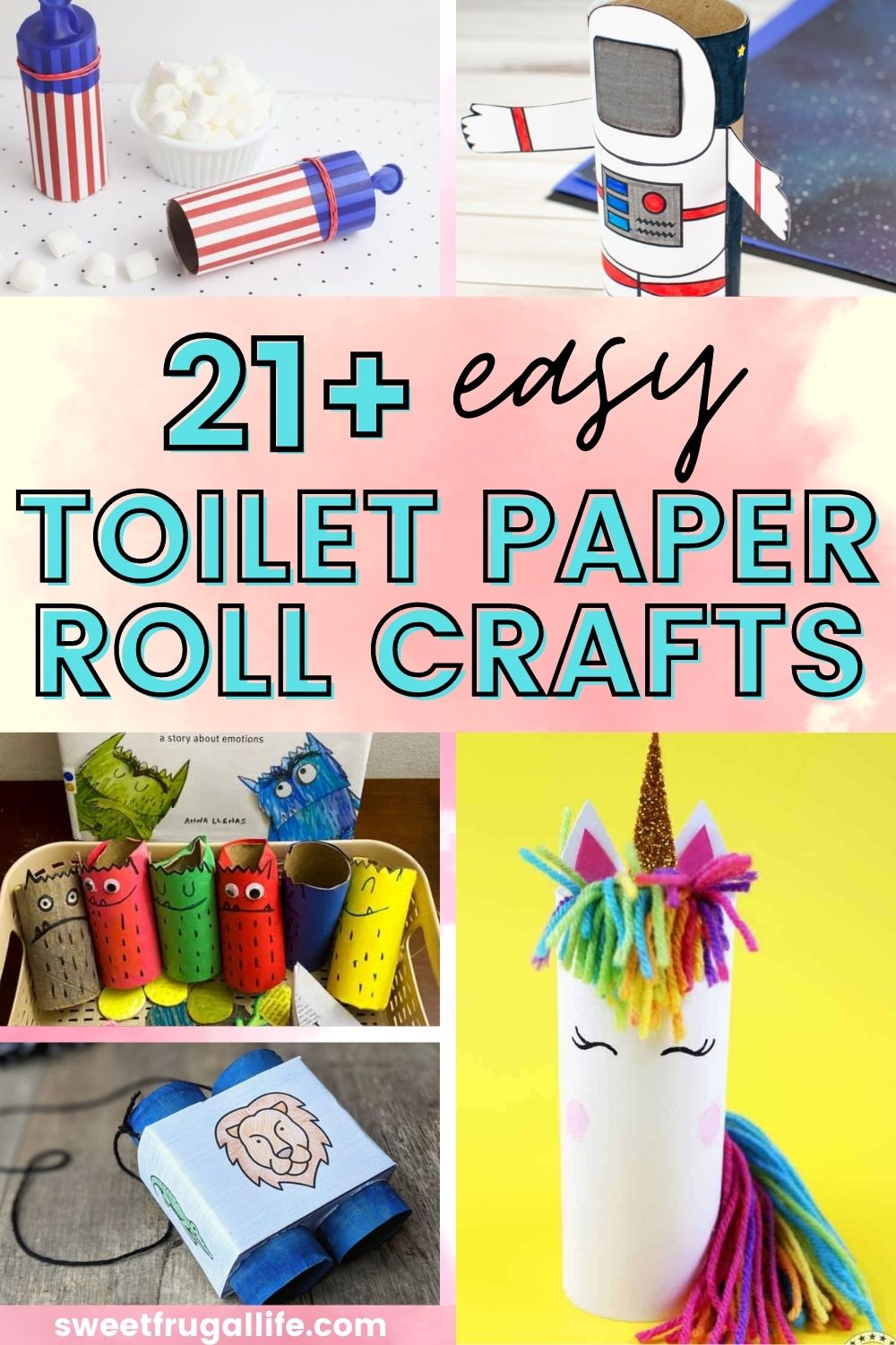 toilet paper roll craft ideas - easy crafts for kids