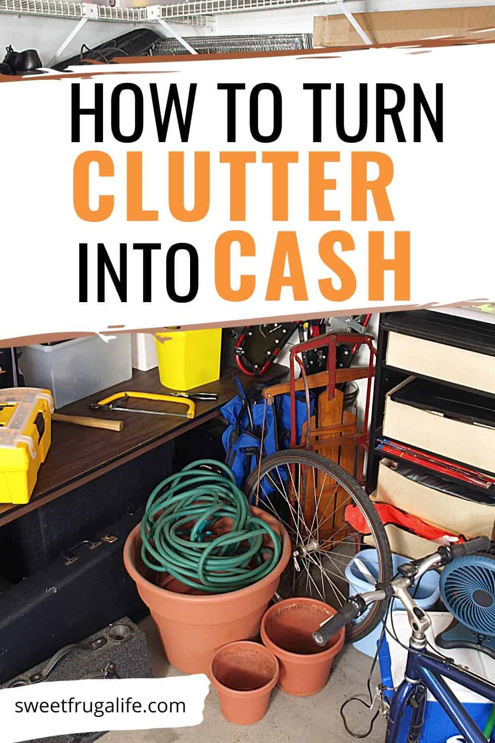 how to sell clutter to earn money - household items to sell