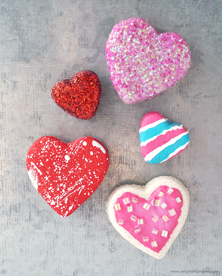 3 Ingredient Clay Valentine Magnets