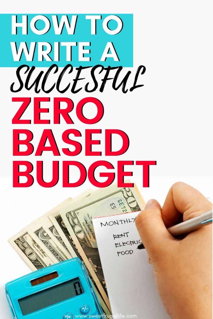 how to make a budget - what is a zero based budget