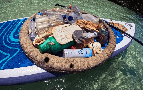 Palau beach cleanup